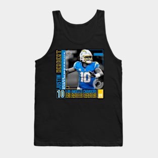 Justin Herbert Paper Poster Tank Top